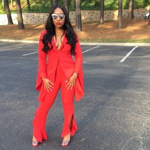 missguided pant suit